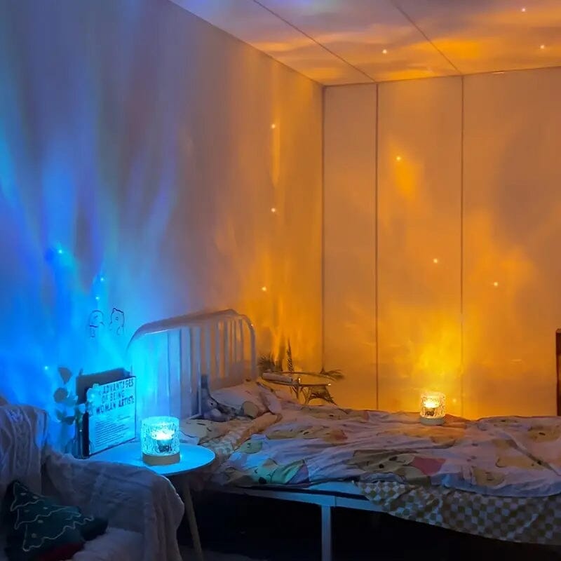 LED Water Ripple Ambient Night Light Indoor Lighting - DailySale