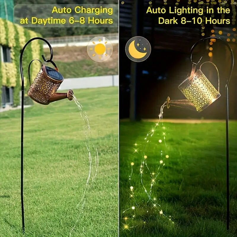 LED Watering Can Fairy Teapot Solar String Lights String & Fairy Lights - DailySale