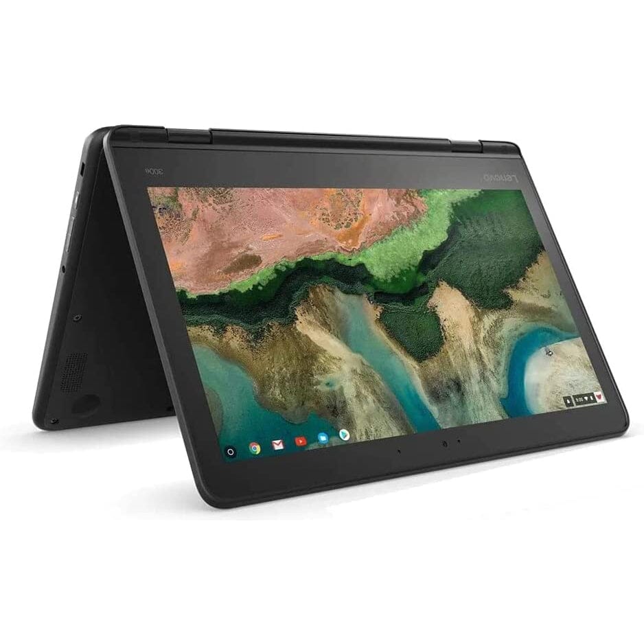 Lenovo 300e Chromebook 2nd Gen 11.6" Touchscreen 4GB RAM 32GB Flash Memory (Refurbished) Laptops - DailySale