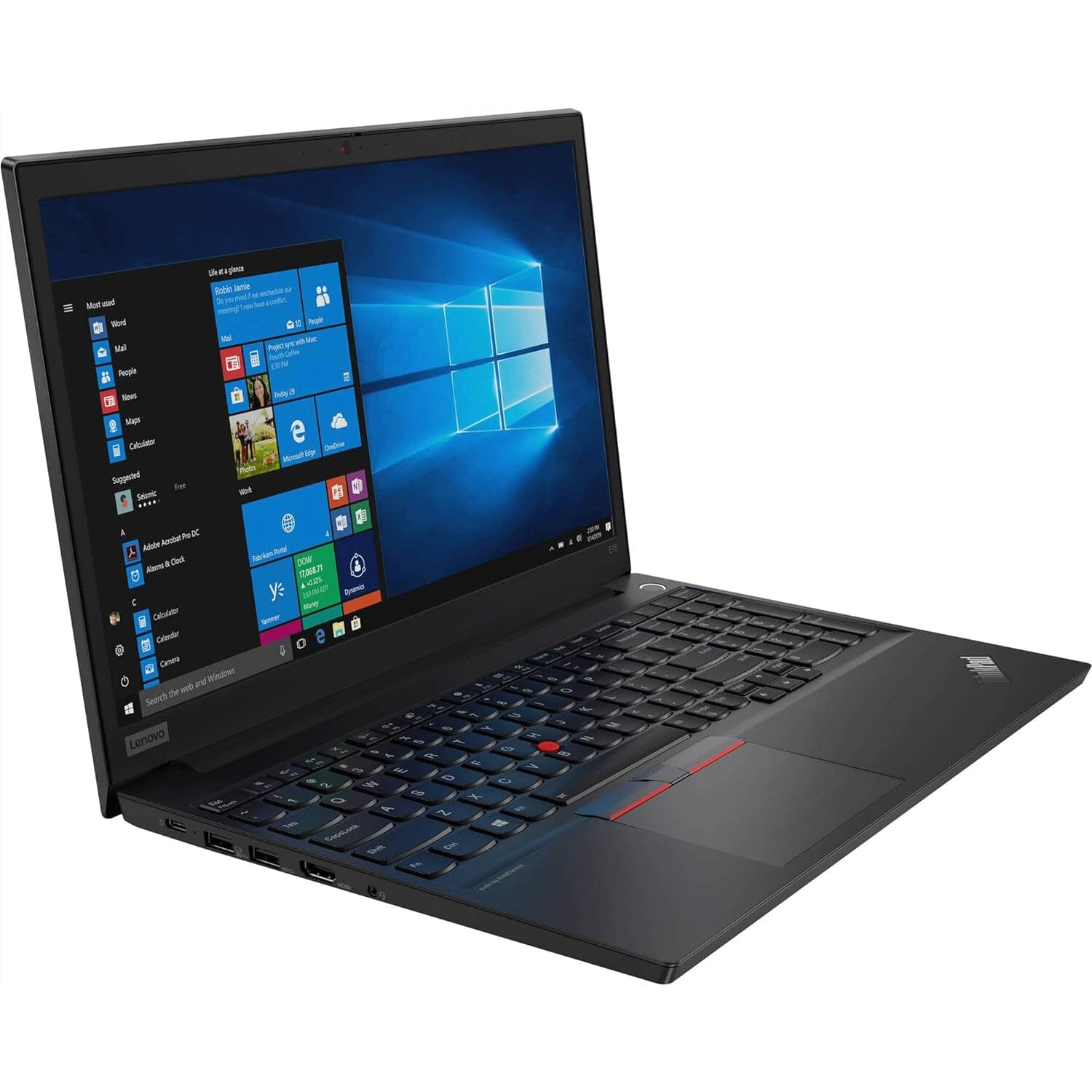 Lenovo ThinkPad E15 Home and Business Laptop (Refurbished) Laptops - DailySale