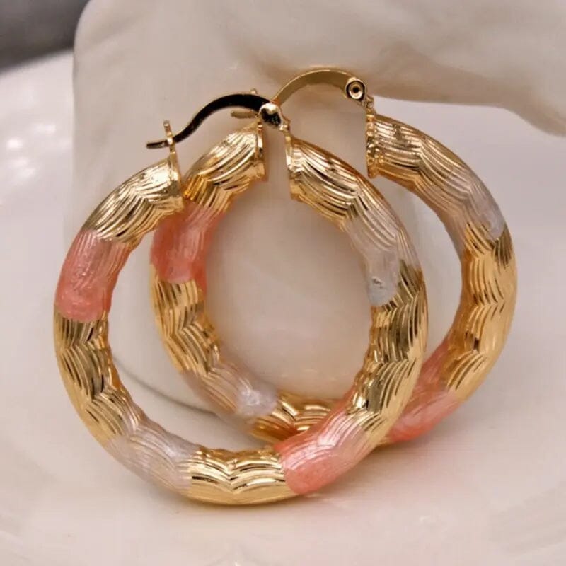 Leverback Hoop Earrings Chunky O-Shaped Tiny Earrings Earrings - DailySale