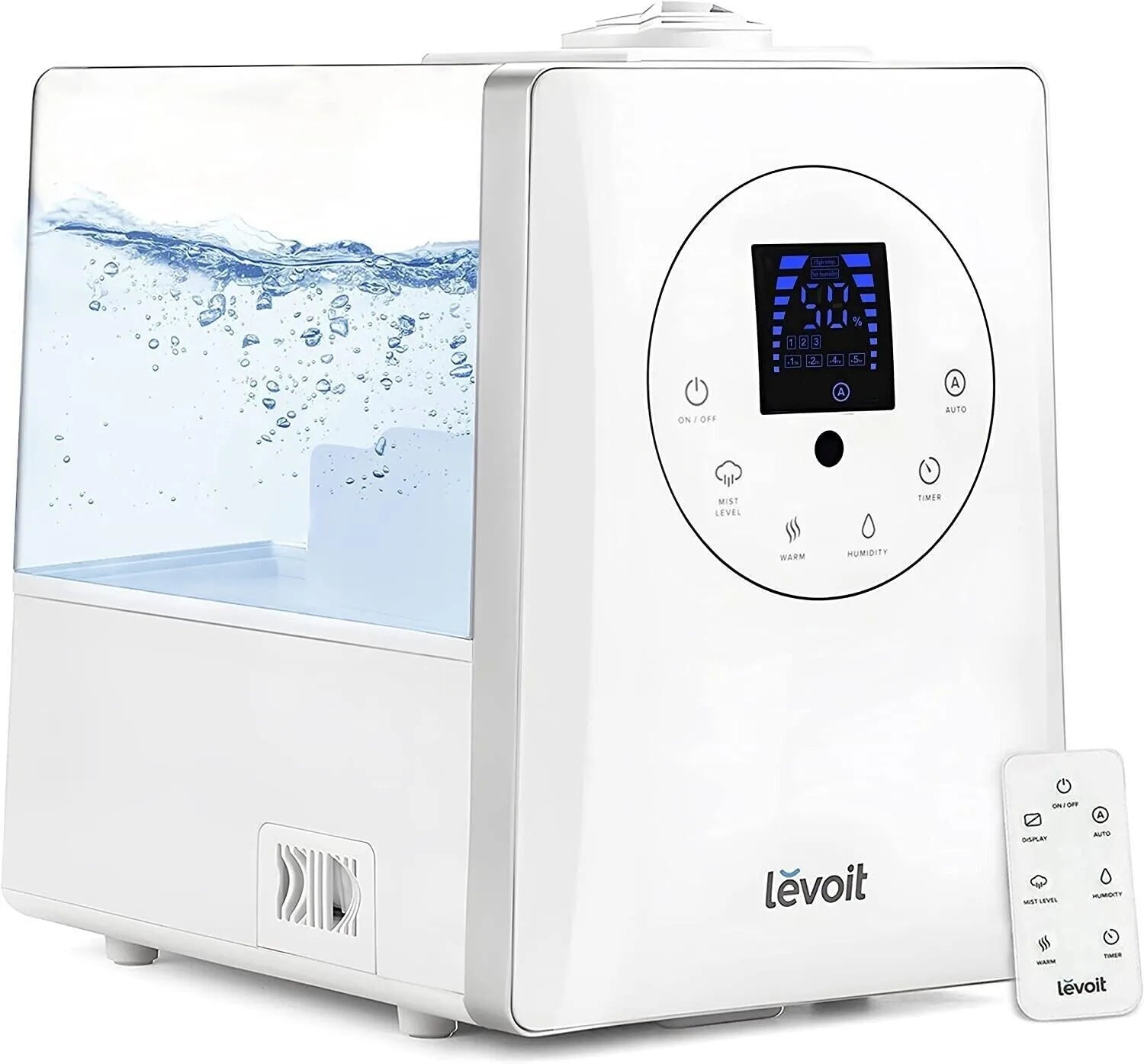 LEVOIT LV600HH Humidifiers for Bedroom Large Room Home 6L (White) Wellness - DailySale