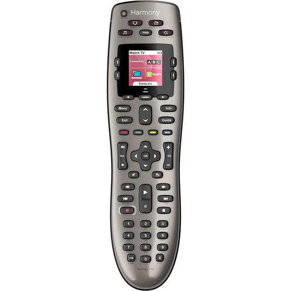 Logitech Harmony 650 Infrared All in One Remote Control (Refurbished)