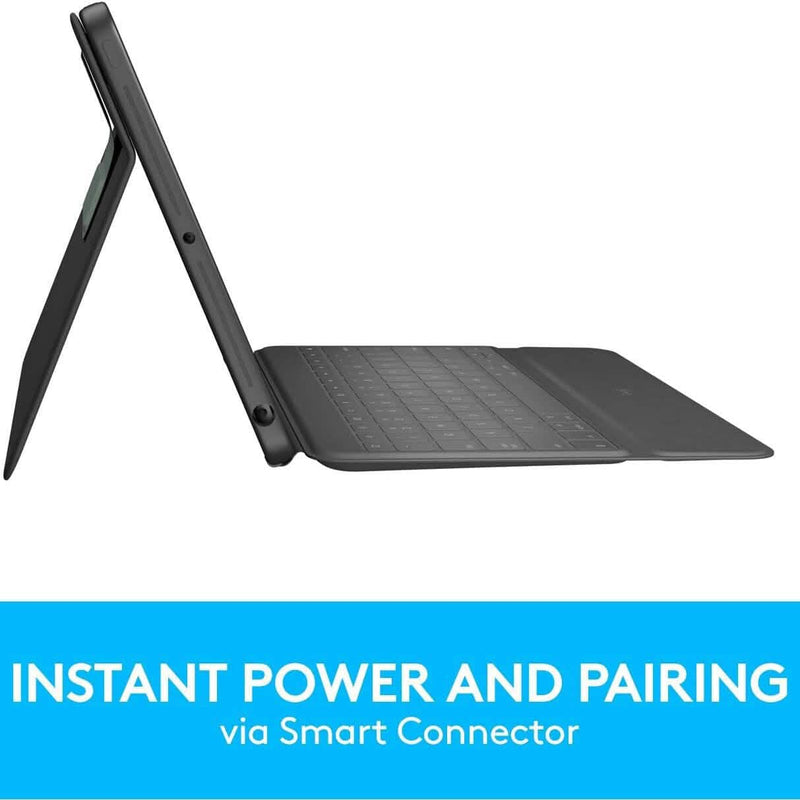 Logitech Rugged Folio - iPad (7th, 8th & 9th Generation) Protective Keyboard Case Computer Accessories - DailySale