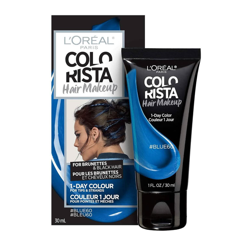 Loreal Colorista Hair Makeup 1-Day Haircolor Beauty & Personal Care Blue - DailySale
