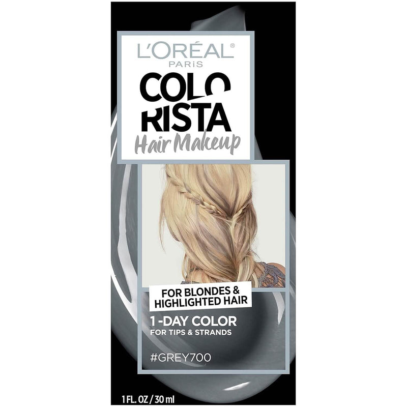 Loreal Colorista Hair Makeup 1-Day Haircolor Beauty & Personal Care Gray - DailySale