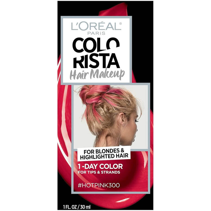 Loreal Colorista Hair Makeup 1-Day Haircolor Beauty & Personal Care Hot Pink - DailySale