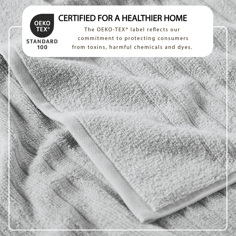 Luxury Combed Cotton Bath Towel Set - Karina Collection
