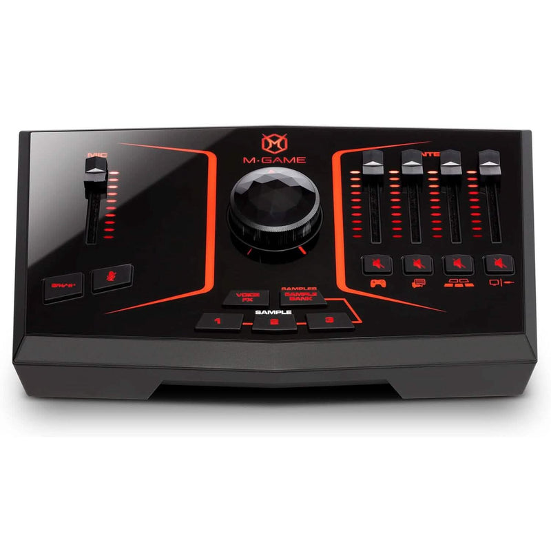 M-Game Solo USB Audio Interface Mixer for Streaming and Gaming Computer Accessories - DailySale