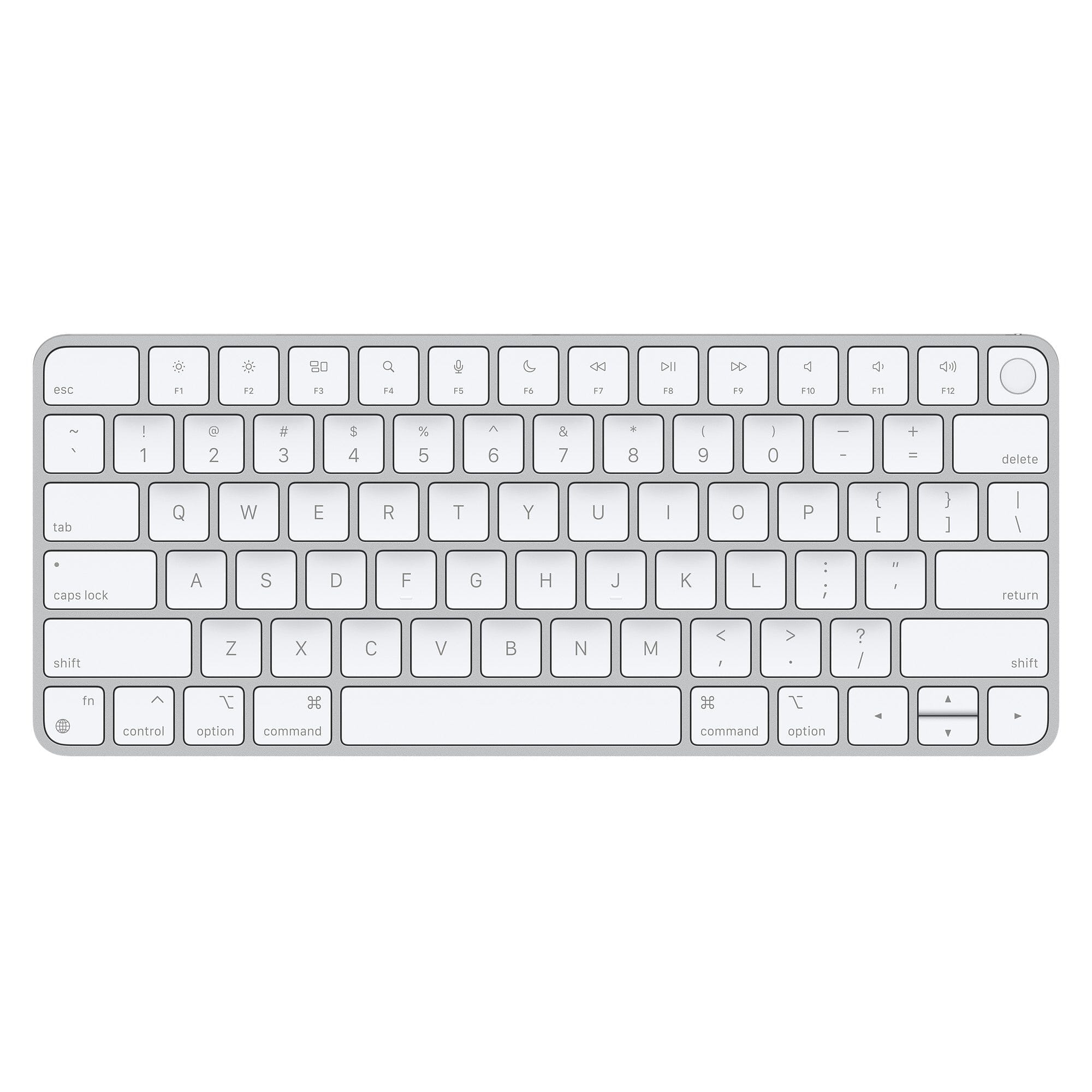 Magic Keyboard with Touch ID for Mac Models with Apple Silicon - US English (Refurbished) Computer Accessories - DailySale