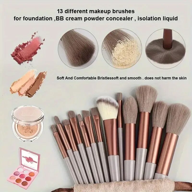 Makeup Brush Set Soft Fluffy Professional Beauty Tool Beauty & Personal Care - DailySale