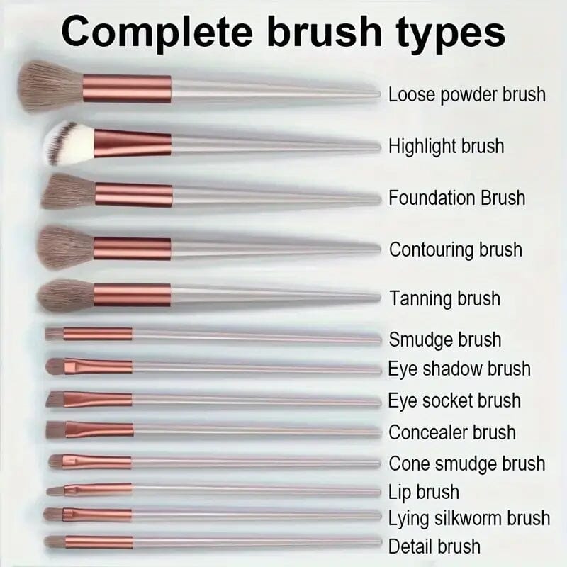 Makeup Brush Set Soft Fluffy Professional Beauty Tool Beauty & Personal Care - DailySale