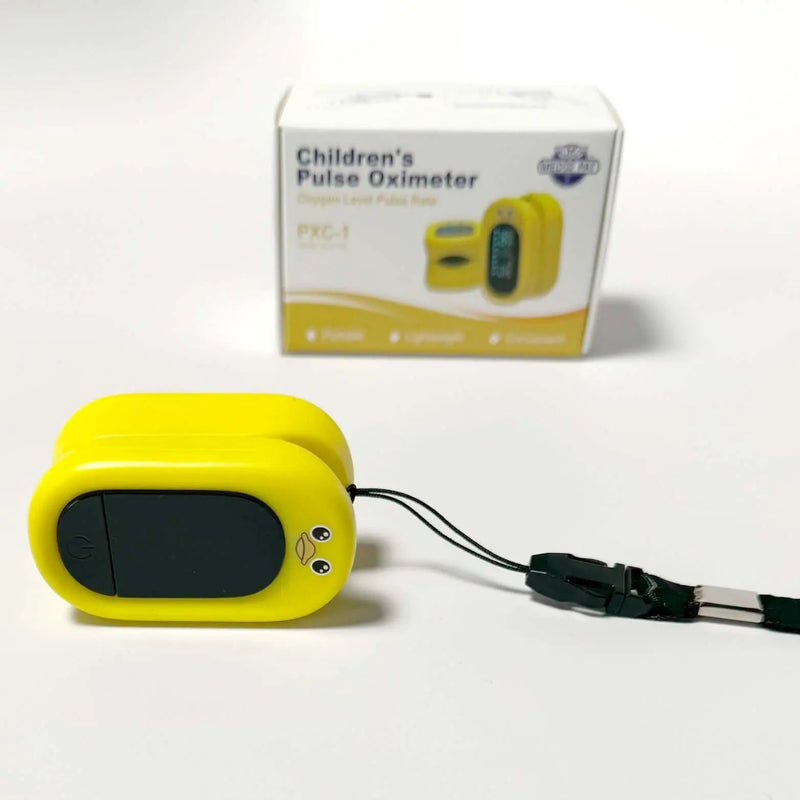 Med-Pat "Ducky" PXC-1 Kids Pulse Oximeter | Fast SpO2 & Heart Rate | FDA Cleared