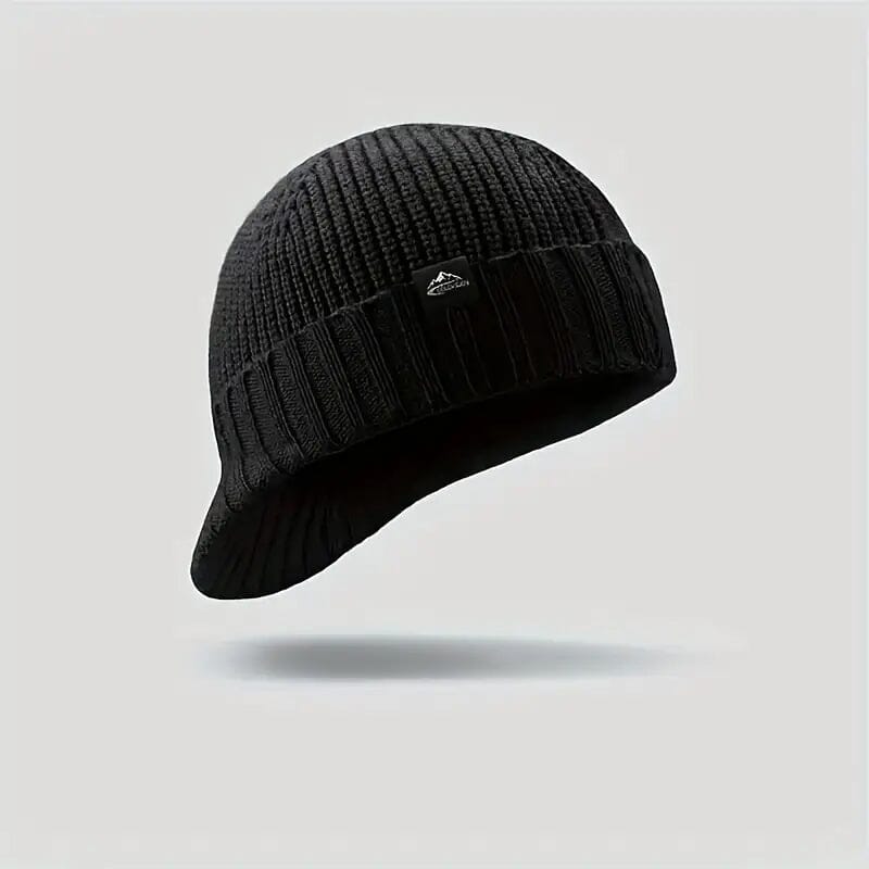 Men and Women's Autumn and Winter Knitted Hat Men's Shoes & Accessories Black - DailySale