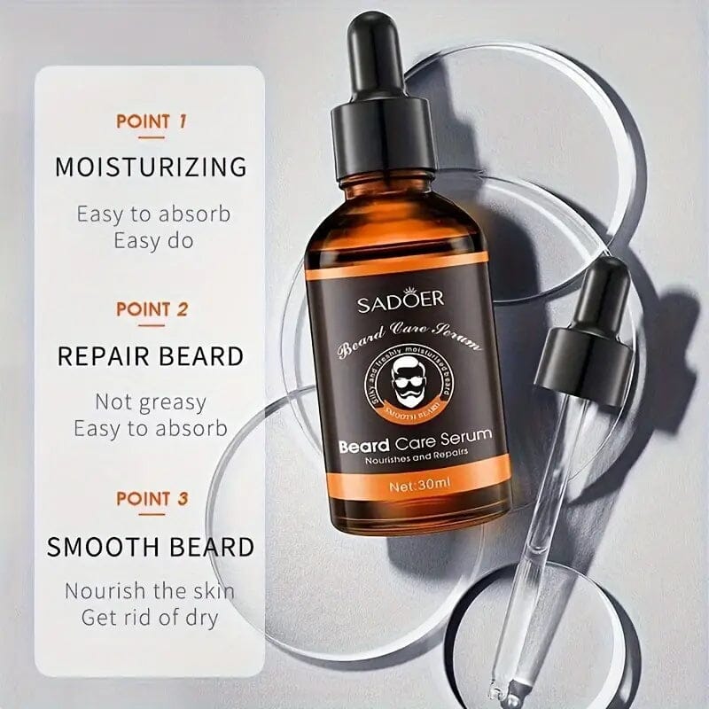 Men's Beard Care Essential Oil Serum Men's Grooming - DailySale