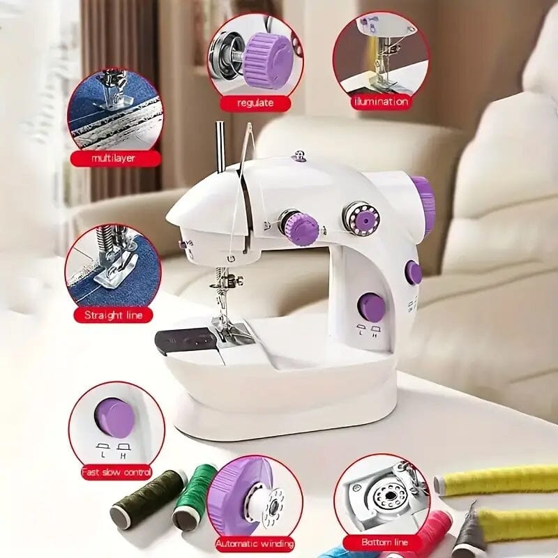 Mini Electric Home Sewing Machine Household Appliances - DailySale