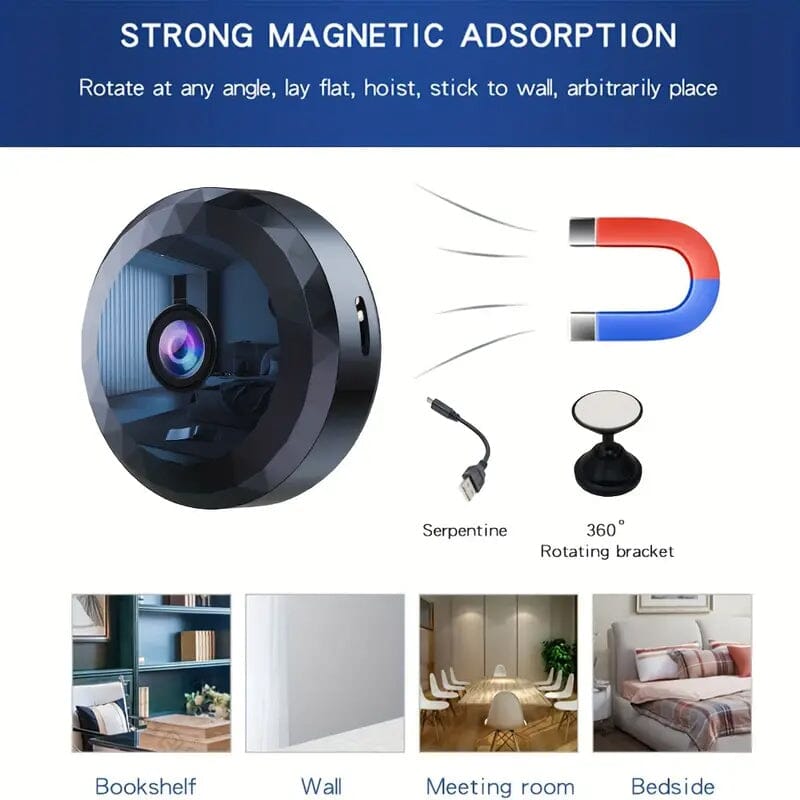 Mini HD 1080P Portable Hidden Camera Smart Home & Security - DailySale