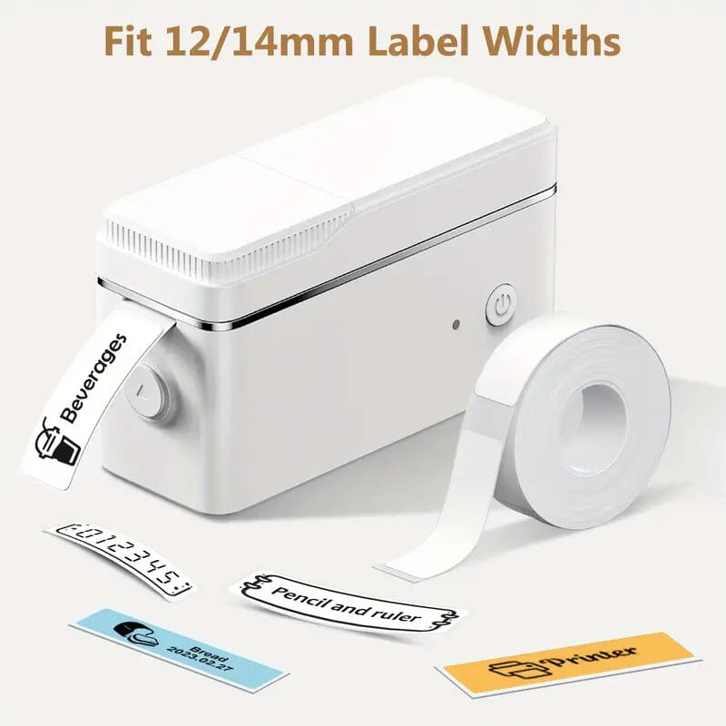 Mini Portable Label Maker Machine with Thermal Printer Mobile Accessories - DailySale