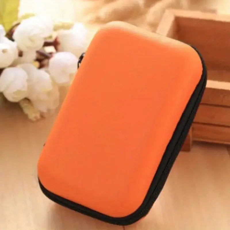 Mini Travel Portable Zippered Earphone, Coin, Jewelry, Accessory Box Bags & Travel - DailySale