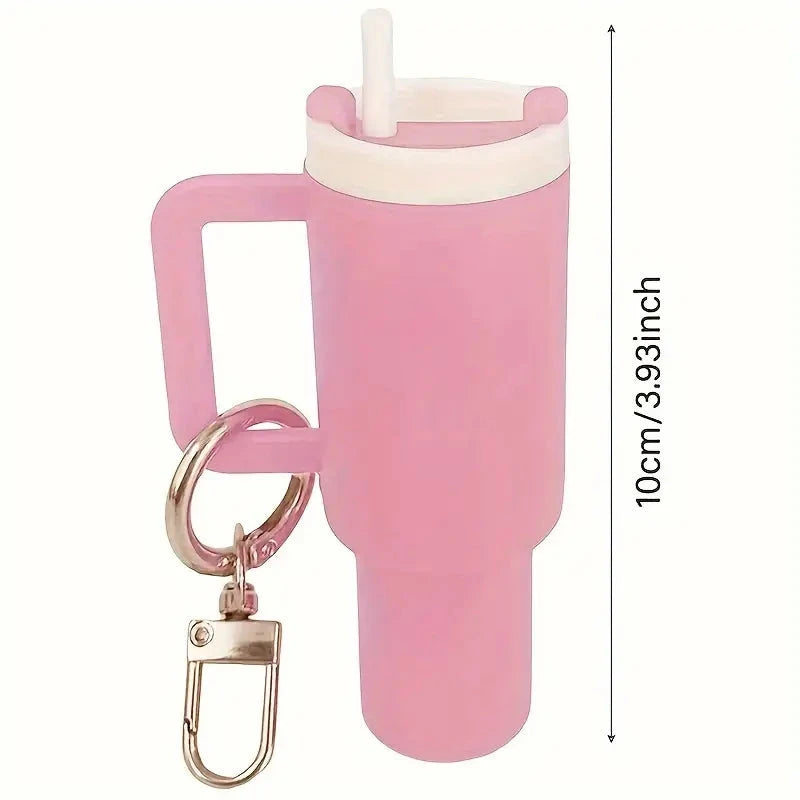 Mini Water Bottle Keychain - Street Style, Plastic Material Everything Else - DailySale