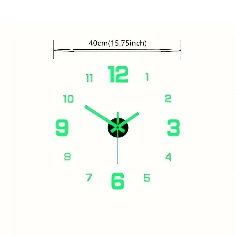 Minimally Quiet Digital Wall Clock Household Appliances - DailySale