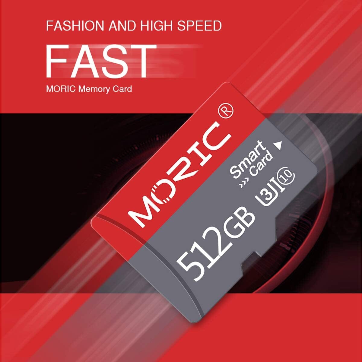 Moric 512GB Micro SD Card Fast Speed MicroSDXC UHS-I Memory Card Mobile Accessories - DailySale