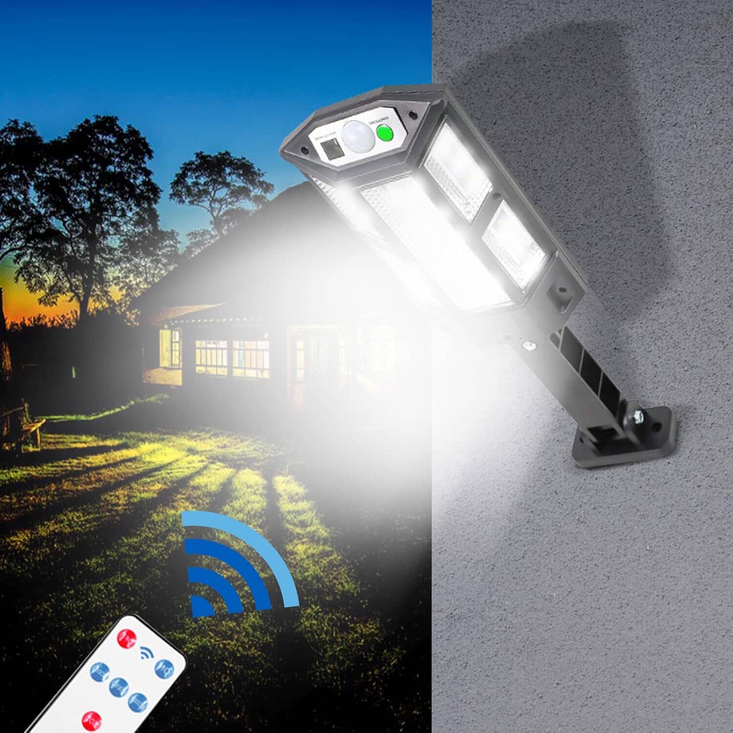 Motion Sensor Solar Powered Outdoor Lights 3 Modes with 43 LED Lamp Beads Outdoor Lighting - DailySale