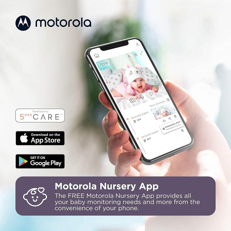 Motorola Baby Monitor PIP1500 Connect - 5" WiFi Video Baby Monitor with Camera Smart Home & Security - DailySale