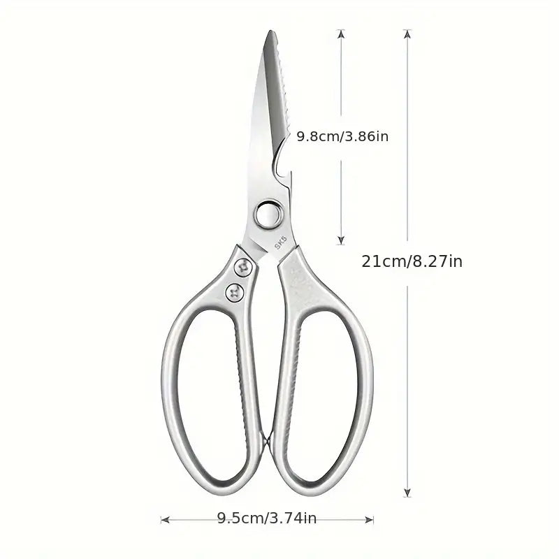 Multi-Function Heavy Duty Stainless Steel Sharp Kitchen Scissors Kitchen Tools & Gadgets - DailySale