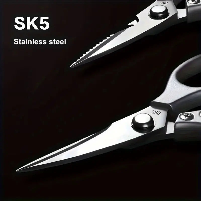 Multi-Function Heavy Duty Stainless Steel Sharp Kitchen Scissors Kitchen Tools & Gadgets - DailySale