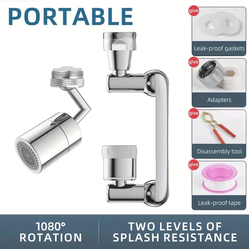 Multi Functional Large Angle Rotating Bathroom Sink Bath - DailySale