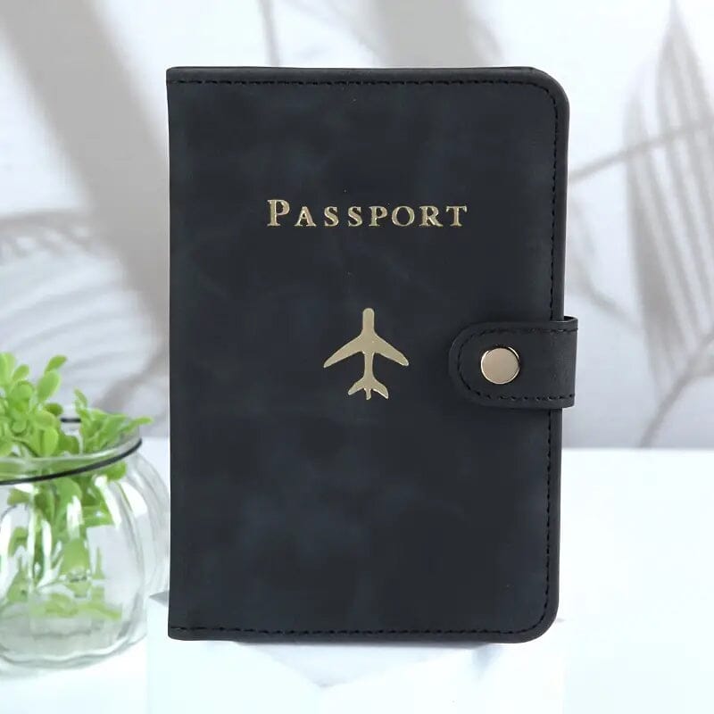 Multi-Functional Passport Protector Bags & Travel Black - DailySale