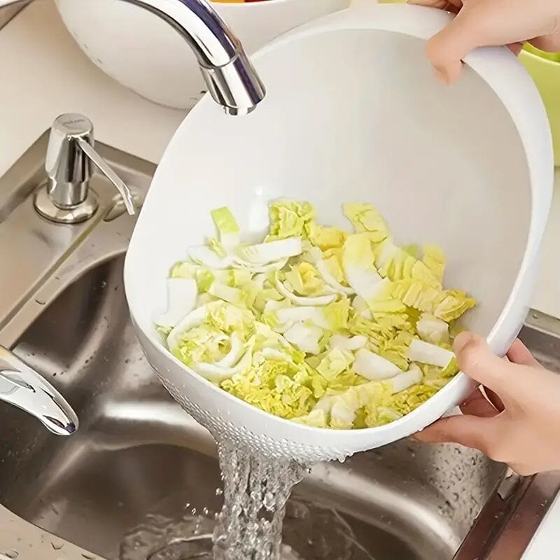 Multi-Use Food Safe Rice Washing Bowl Kitchen Tools & Gadgets - DailySale