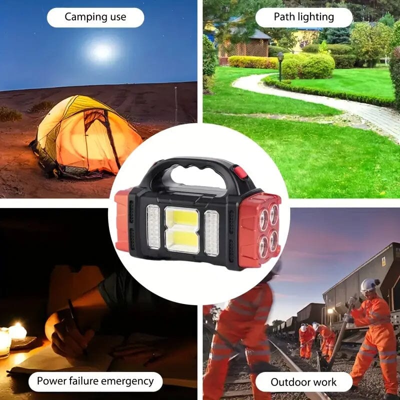 Multifunctional LED Solar Camping Light Sports & Outdoors - DailySale