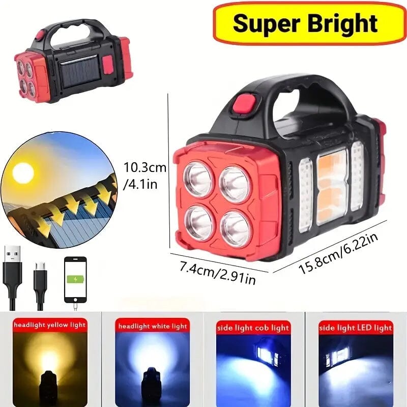 Multifunctional LED Solar Camping Light Sports & Outdoors - DailySale