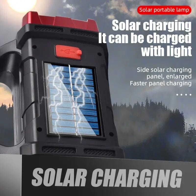 Multifunctional LED Solar Camping Light Sports & Outdoors - DailySale