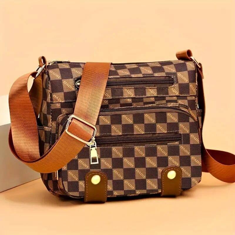 Multiple Pockets Trendy Plaid Crossbody Bag Bags & Travel - DailySale