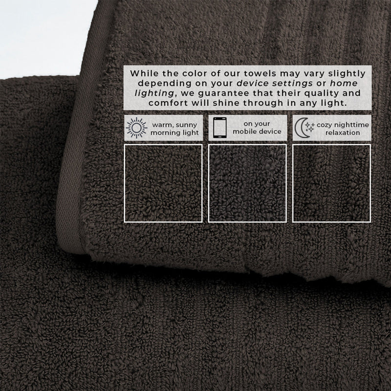Luxury Combed Cotton Bath Towel Set - Karina Collection