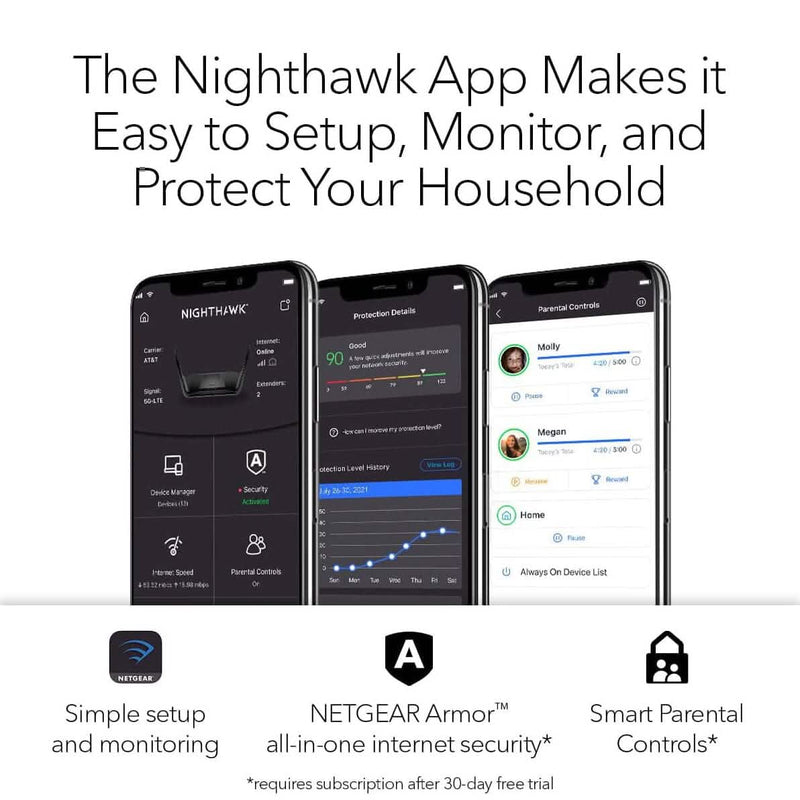 NETGEAR Nighthawk 12-Stream WiFi 6E Router (RAXE500) (Refurbished) Computer Accessories - DailySale