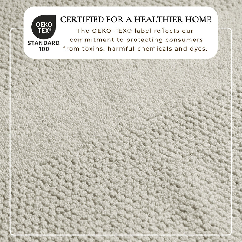 100% Cotton Woven Texture Bath Towel Set - Marbella Collection