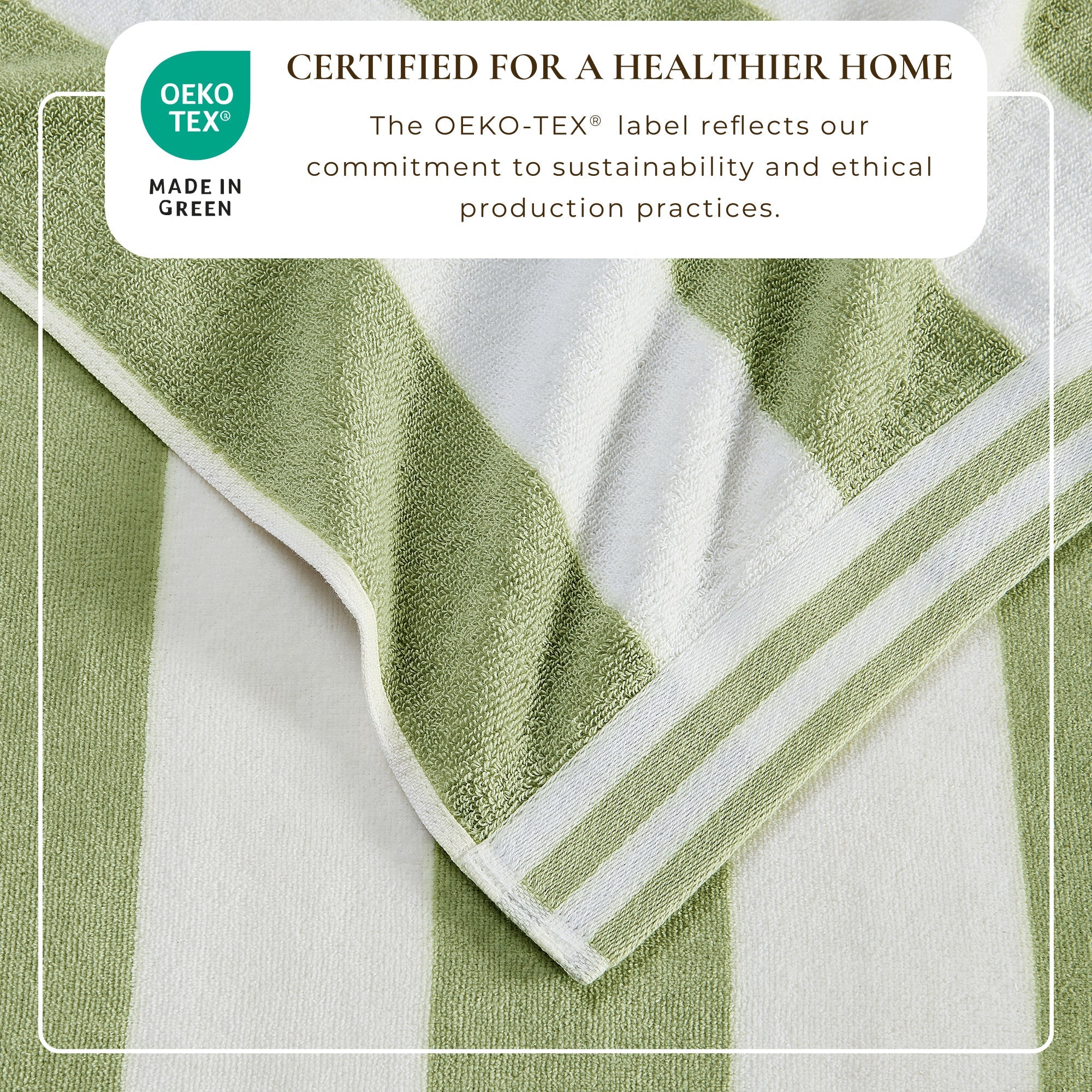 Striped Cabana Beach Towel - Edgartown Collection