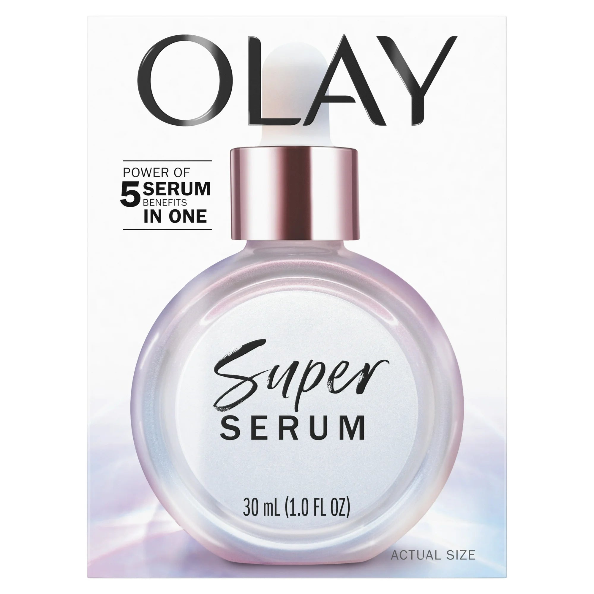 Olay Super Serum 5-in-1 Anti-Aging Face Serum, Smoothing Serum, All Skin Types Beauty & Personal Care - DailySale