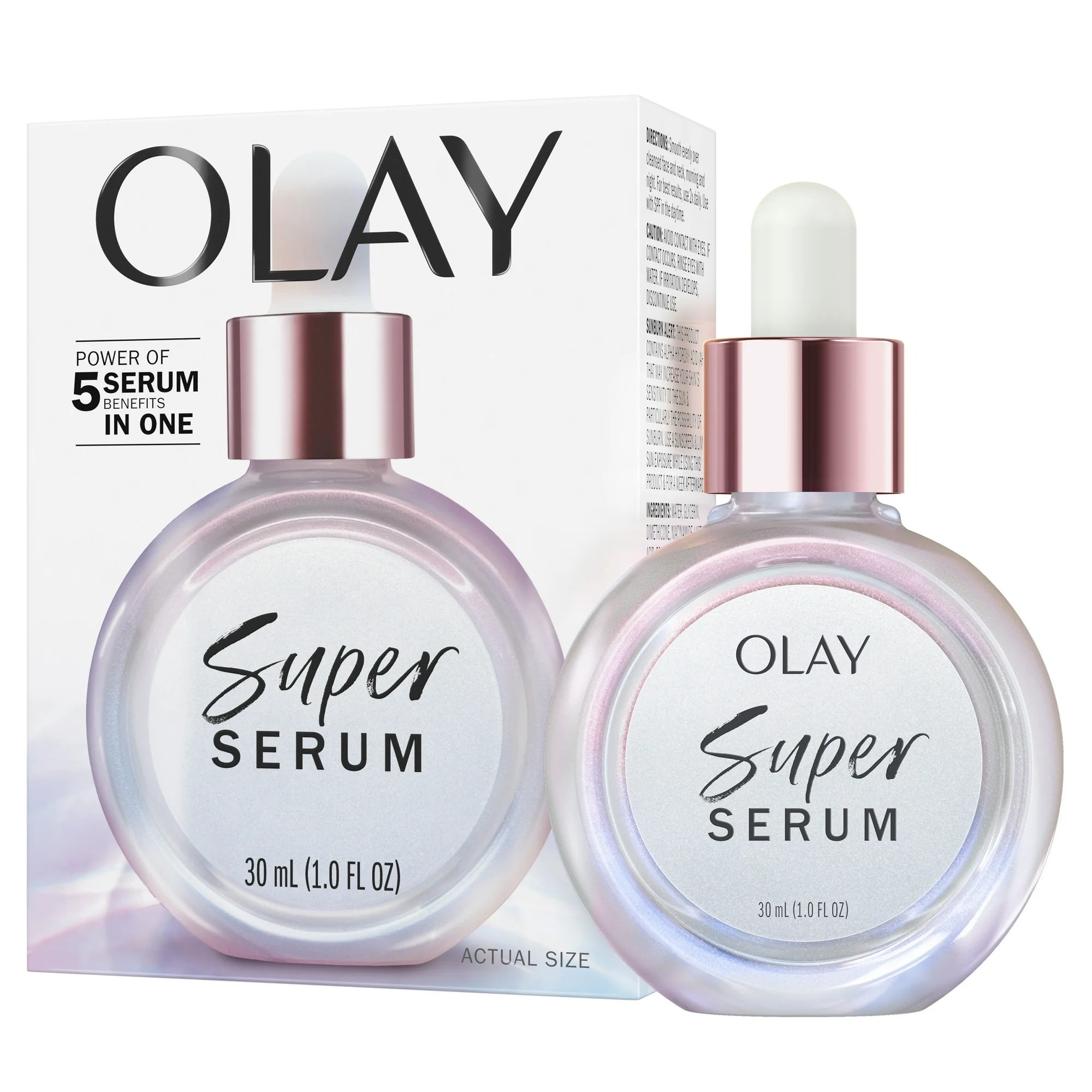 Olay Super Serum 5-in-1 Anti-Aging Face Serum, Smoothing Serum, All Skin Types Beauty & Personal Care - DailySale