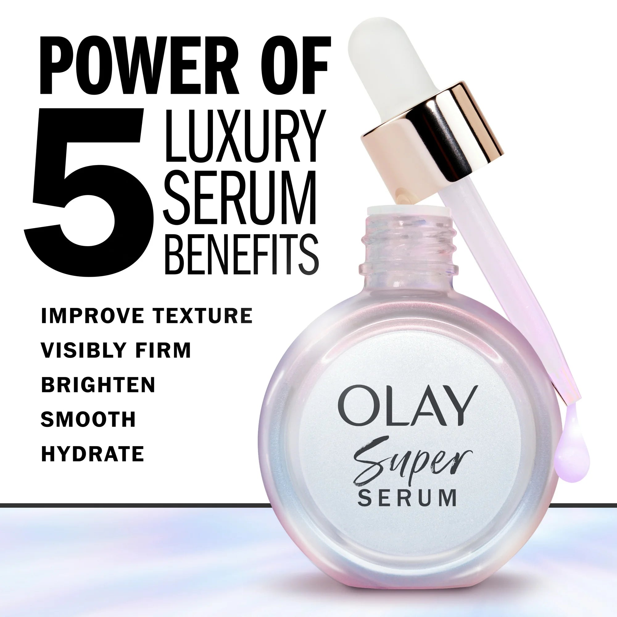 Olay Super Serum 5-in-1 Anti-Aging Face Serum, Smoothing Serum, All Skin Types Beauty & Personal Care - DailySale