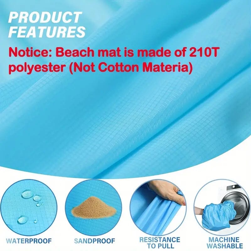 Oversized Waterproof Beach Blanket Sports & Outdoors - DailySale