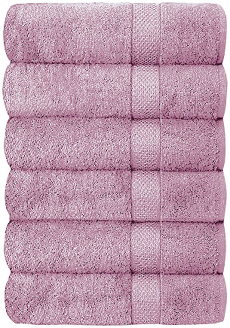6-Piece Hotel & Spa 100% Cotton Bath Towel Set