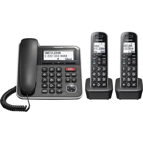 DECT 6.0 Plus Digital Cordless Telephone With Internal intercom Call ID  Home Wireless Phone English Spain Language