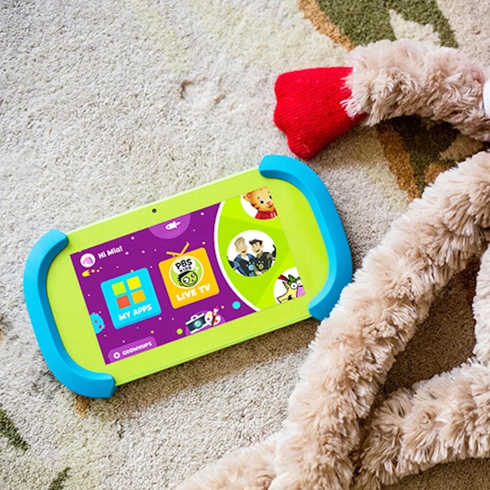 PBS Kids Playtime Pad+ 7" PBSKD7001 HD Touchscreen Kid-Safe Tablet + Live TV with Android Toys & Games - DailySale