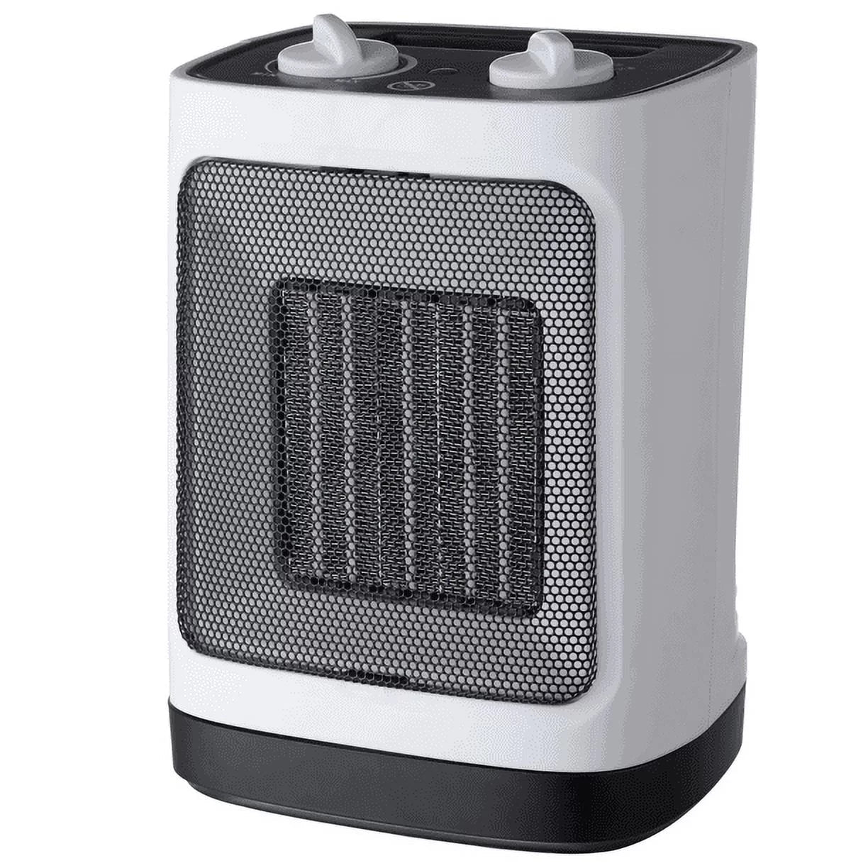 PELONIS NTY15-16LA Portable Ceramic Electric Oscillating-Fan Heater (White) (Refurbished) Household Appliances - DailySale