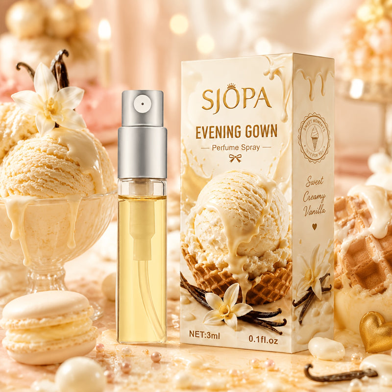Single 3 ml mini perfume spray with its box